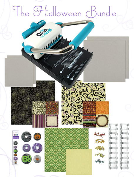The NEW Cinch Version 2 Bookmaking Starter Kit: Halloween The NEW Cinch Version 2 Bookmaking Starter Kit: Halloween