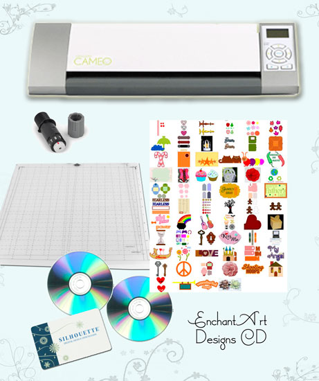 Silhouette Cameo + EA Designs CD Silhouette Cameo + EA Designs CD