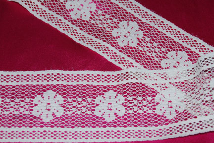 2 1/4" Beige Lace 2 1/4" Beige Lace