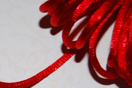 Red Satin Rattail Red Satin Rattail
