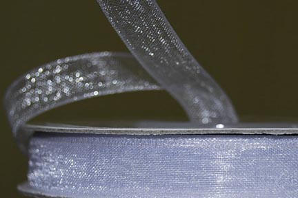 3/8" Iris Sheer Organza 3/8" Iris Sheer Organza