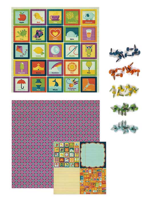 Show and Tell Cardstock and Brads Show and Tell Cardstock and Brads